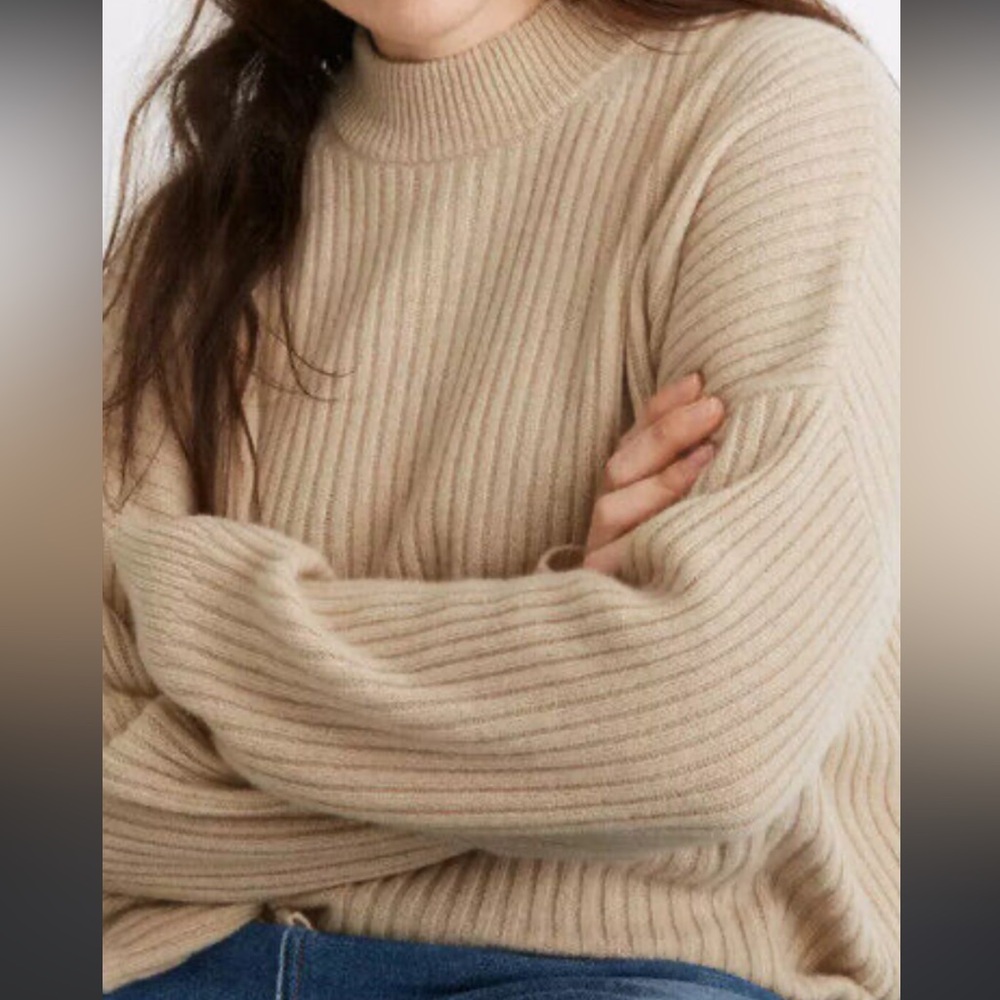 Madewell recycled cashmere sweater